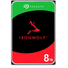 Disco duro interno 8TB para NAS – Seagate IronWolf – ST8000VN004 – 3.5'' SATA 6Gb/s – 256MB Cache