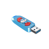 Memoria USB SanDisk Smurfs – 128GB, USB 3.1 Gen 1, SDCZIS-128G-G46
