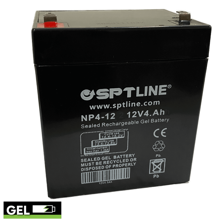 Batería de Gel SPTLINE 12V 4Ah Gel – BAT12V4A