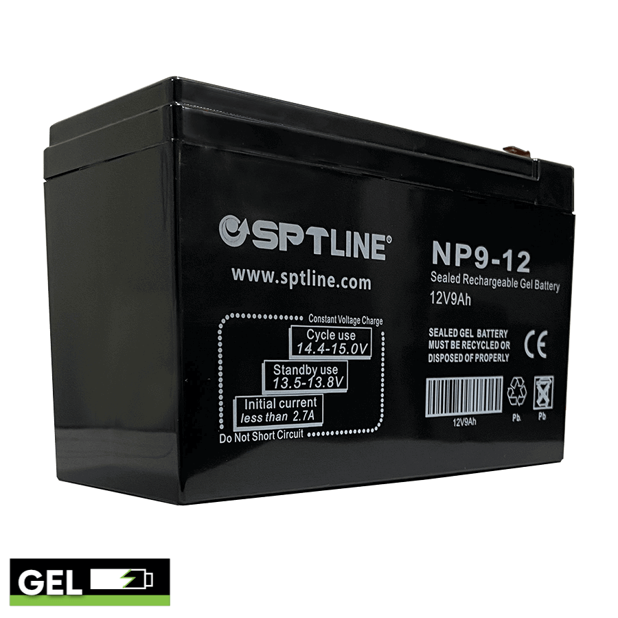 Batería SPTLINE 12V 9Ah Gel – BAT912