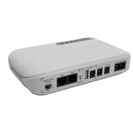 Mini UPS SPTLINE POE‑613P – 8880mAh – Router/PoE