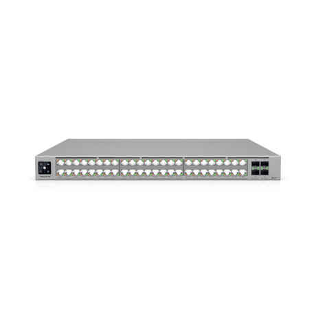 Switch – Ubiquiti UniFi Enterprise Campus ECS‑48‑PoE – 48 puertos – PoE+++ – Layer 3 – 10GbE RJ45 – 25G SFP28 – Rack 1U (ECS‑48‑PoE)