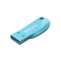 Unidad Flash USB SanDisk Ultra Shift, modelo SDCZ410-032G-G46BB, 32GB, USB 3.2 Gen 1, color azul