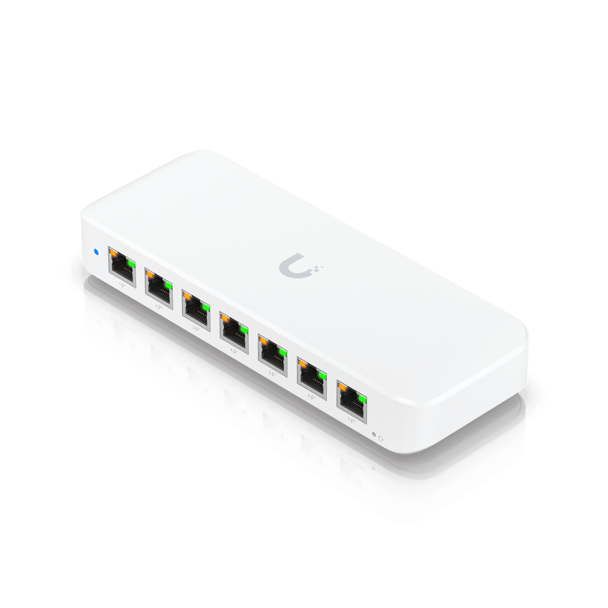 Switch Ubiquiti UniFi Ultra USW-Ultra-210W – 8 Puertos GbE / PoE / 210W / Capa 2 / Montaje versátil