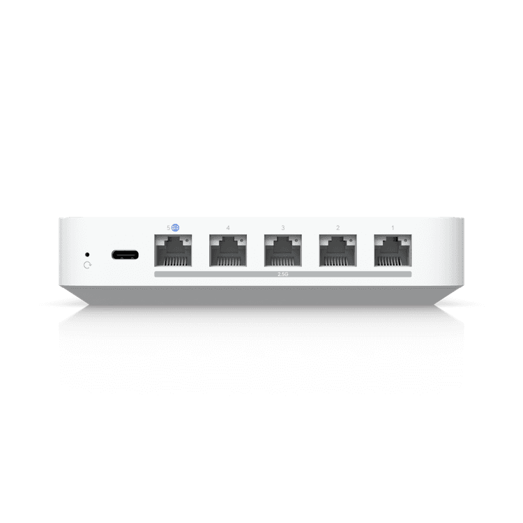 Gateway compacto en la nube – Ubiquiti UniFi UCG‑Max – 2.5G – Soporte 30+ dispositivos UniFi / 300+ clientes – IPS 2.3 Gbps