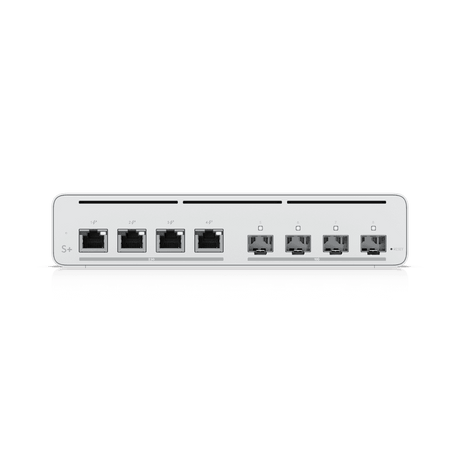 Switch PoE – Ubiquiti UISP Switch Plus – UISP‑S‑Plus – 8 puertos 2.5 GbE – Gestión UISP – 180W PoE
