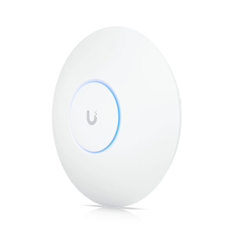 Punto de Acceso UniFi U6-Enterprise | Wi-Fi 6E, 600+ Clientes, 2.5GbE, Montaje Pared/Techo – U6-Enterprise