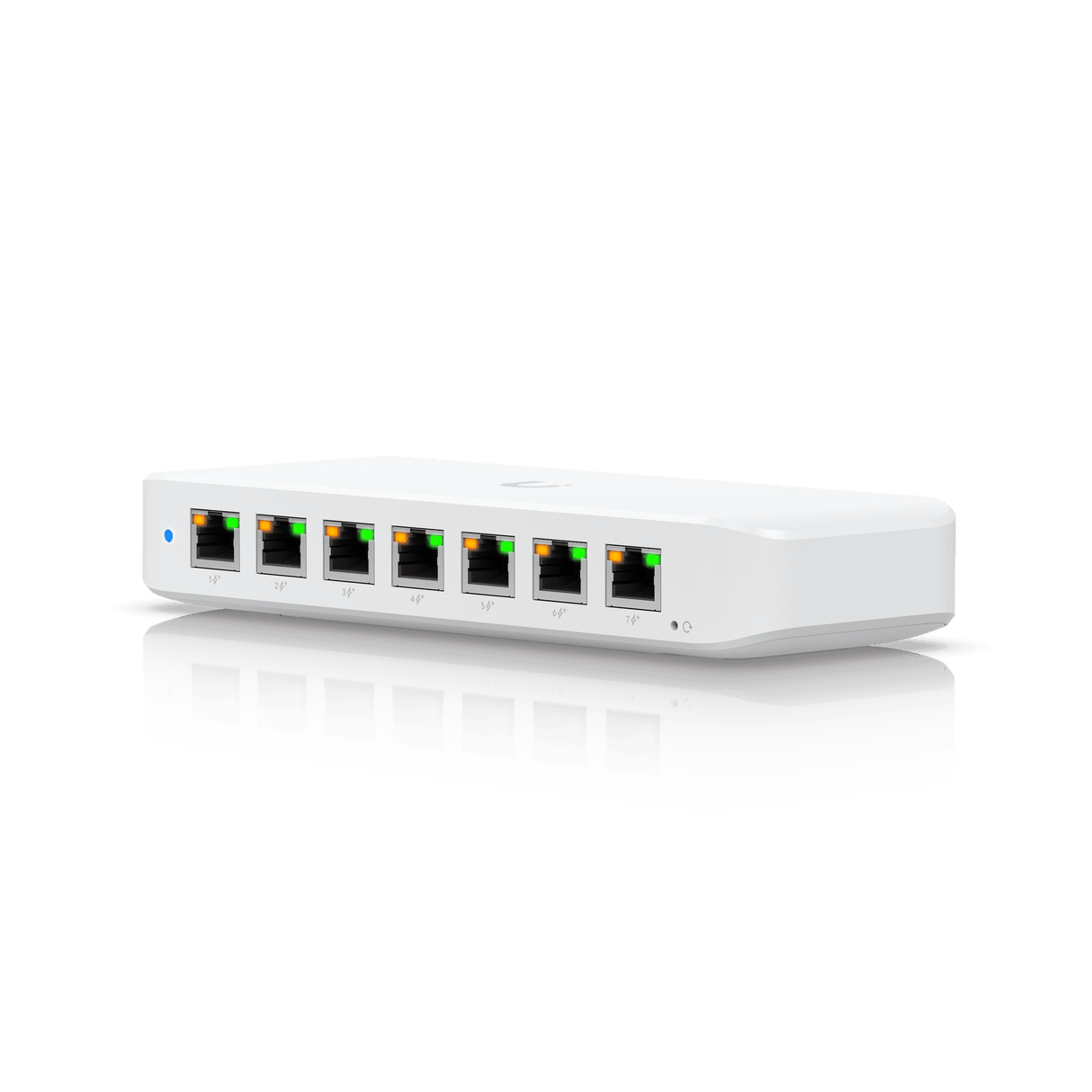 Switch Ubiquiti UniFi Ultra USW-Ultra-210W – 8 Puertos GbE / PoE / 210W / Capa 2 / Montaje versátil