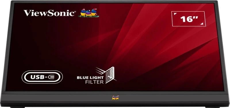Monitor Portátil 16" IPS ViewSonic VA1655 / Full HD / USB-C + HDMI / Altavoces
