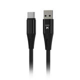 Cable trenzado USB‑C macho a USB‑A macho 2.0 – Xtech XTC‑512