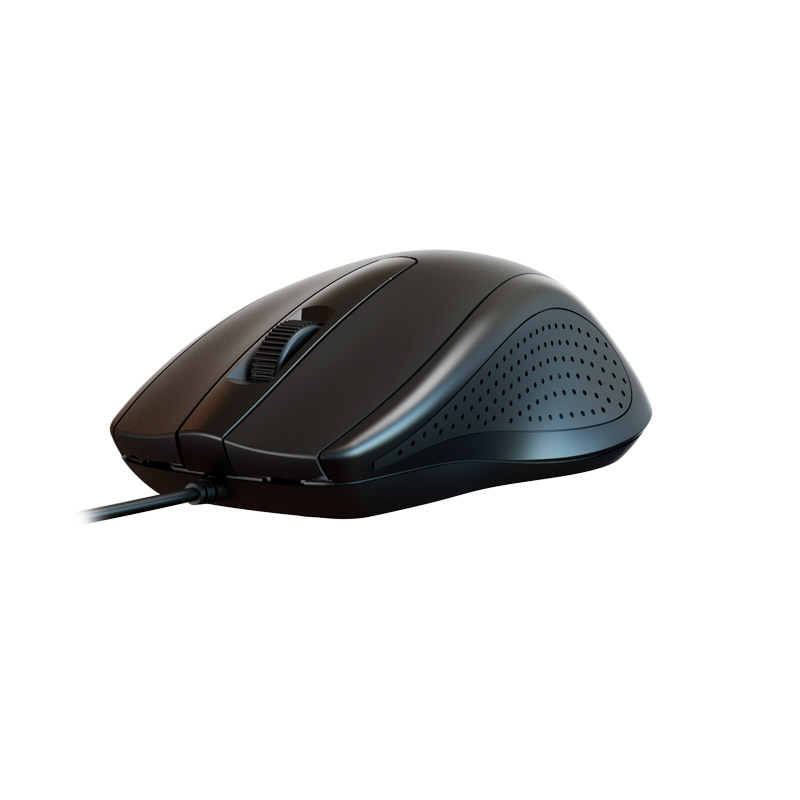 Mouse óptico 3D de 3 botones – Xtech XTM‑206