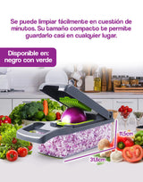 Cortador o picador para vegetales 5 en 1
