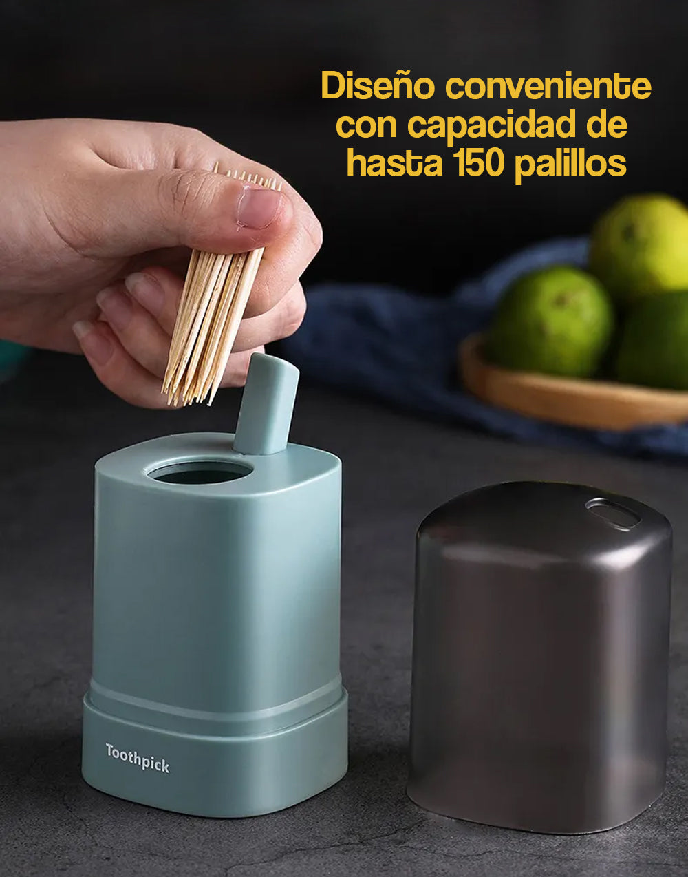 Dispensador de palillos de dientes